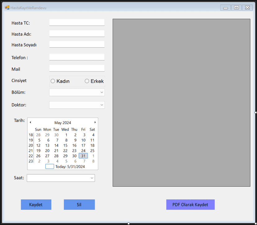 Hospital Appointment System: Multi-Layered Architecture Solution with C# and Windows Forms